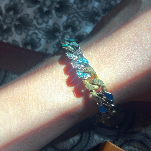 Louis Vuitton chain link multicolor reversible bracelet - Picture 3 of 9